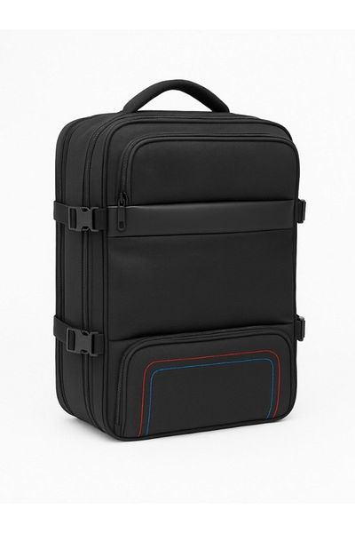 başkent çanta Travel Backpack Expandable 17.3" Inch with Laptop Compartment with USB Apparatus 8683255013791