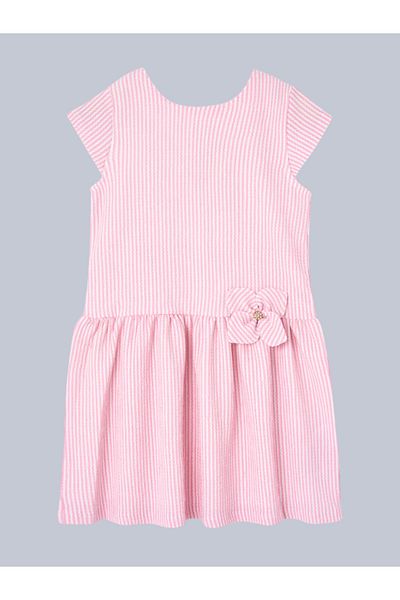 LOSAN Girl's Dress 2-7 Years Pink