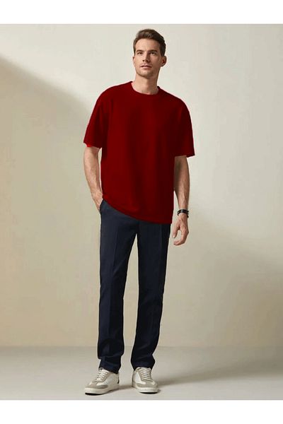 Superlife Superlife Men's Crew Neck Standard ® Ular Fit T-Shirt Spr21Y30