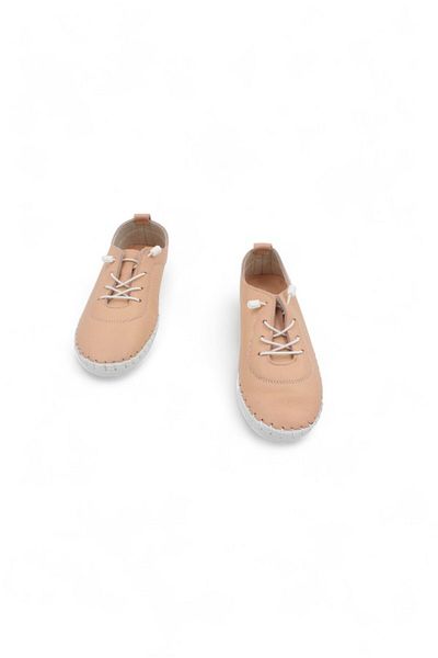 ENDİCAN 879 115 Women's Genuine Leather Shoes Powder
