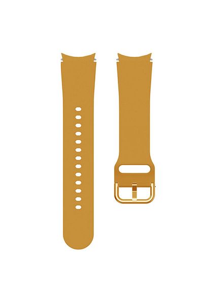REDz Accessories Smartwatch Strap For Samsung Galaxy Watch 4/5/5 Pro/6, Width 20 Mm, Silicone, Yellow