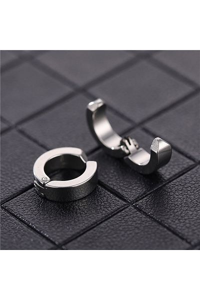 SIC MODA Stainless steel clip earrings SIC MODA 4207A