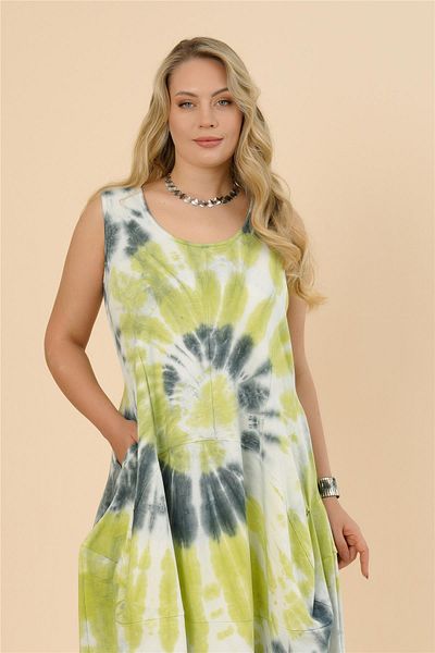 Zedd+ Plus 25103 Dress Lemon