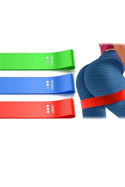 COZY SENSE Resistance Band Light Medium Hard Resistance Rubber Arm Abdominal Leg Developer Gymnastics Fitness Training