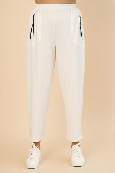 Zedd+ Plus 25093 PANTS ECRU