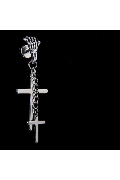 SIC MODA Cercel Cruciulita Inox SIC MODA 4199A