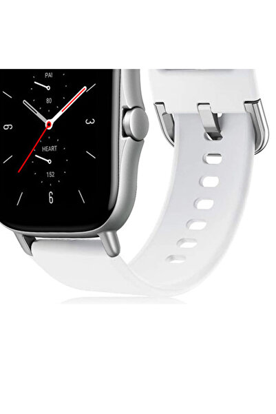 REDz Accessories Λουράκι Smartwatch για Samsung Galaxy Watch/Huawei Watch GT, Σιλικόνη, Λευκό - 20 mm