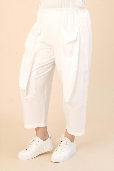 Zedd+ Plus 25188 Pants Ecru