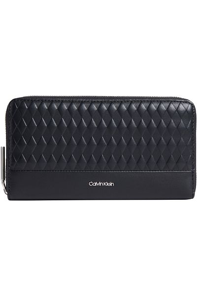 Calvin Klein Mini Quilt Large Zip Around Wallet