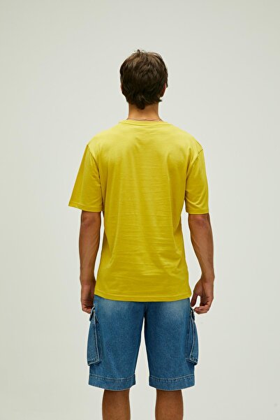 Bad Bear 22.01.07.052-C119 Liber Men's T-Shirt Yellow