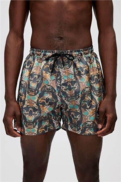 Bad Bear Skullex Swımshort Mor