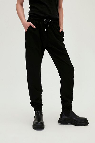 Bad Bear Men's Black Canvas Double Trousers - 21.01.16.004