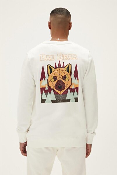 Bad Bear 22.02.12.028-C04 Geofox Men's Sweatshirt White