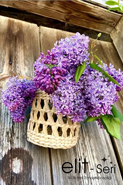 NİHALS | Elit Seri | 1. Sınıf El Yapımı 10x10 Doğal Hasır Sepet | %100 Yerli ...