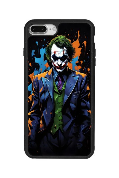 BGAKSESUAR حافظة سوداء غير لامعة متوافقة مع هاتف Apple iPhone 8 Plus - غطاء ح...