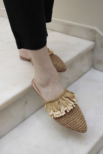 Haffhane Mules - Flat