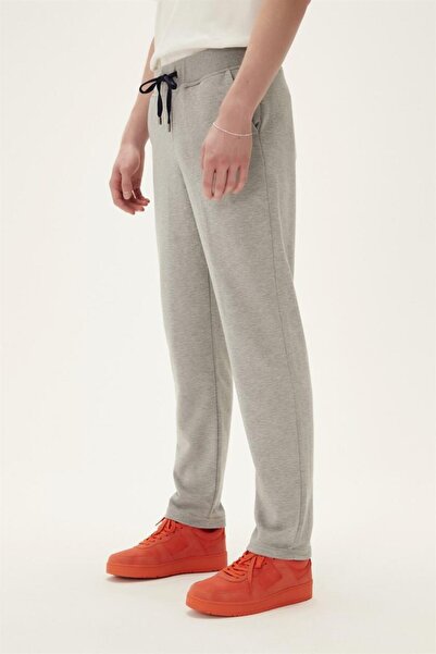 Bad Bear 18.02.14.006-C19 Solid Men's Sweatpants Gray Melange