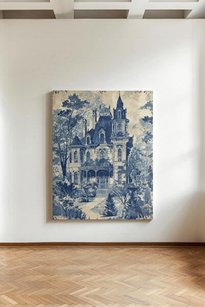 Kanvaspera Issız Ev - Kanvas Tablo