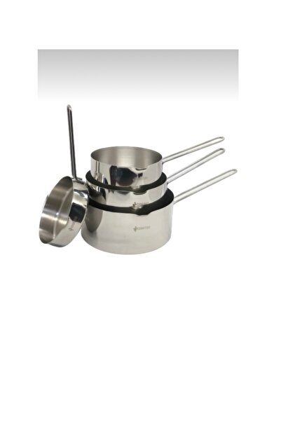 abnturk 4’Lü Set Kaçerola Sütlük Ve Sosluk (Sosluk ve 12-14-16cm Sütlükler)
