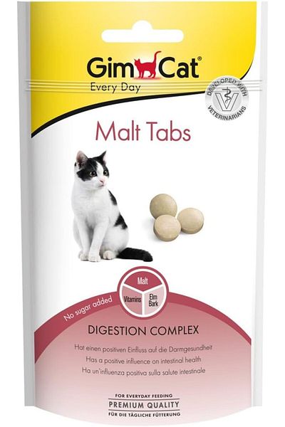 Gimcat Malt Tabs Cat Reward Tablet 40Gr