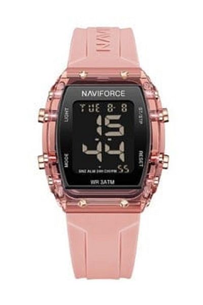 Naviforce NAVIFORCE Digital Multifunctional Sports Fashion Waterproof Watch for Women and Men, Silicone Strap