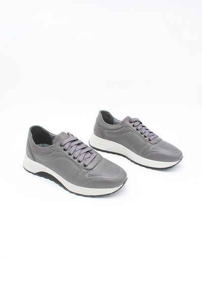 ENDİCAN 627 3004 Men's Genuine Leather Shoes Gray