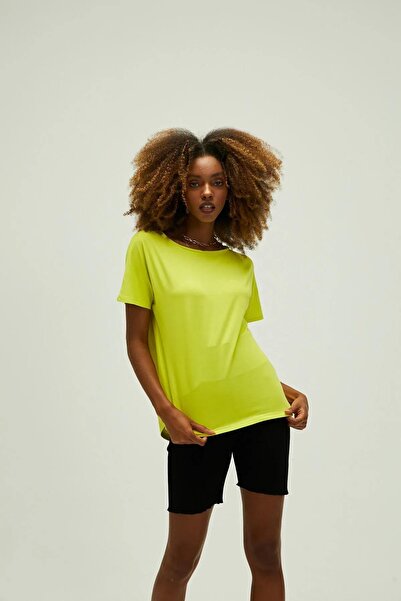 Bad Bear 22.03.07.001-C120 Nidra Women's T-Shirt Yellow