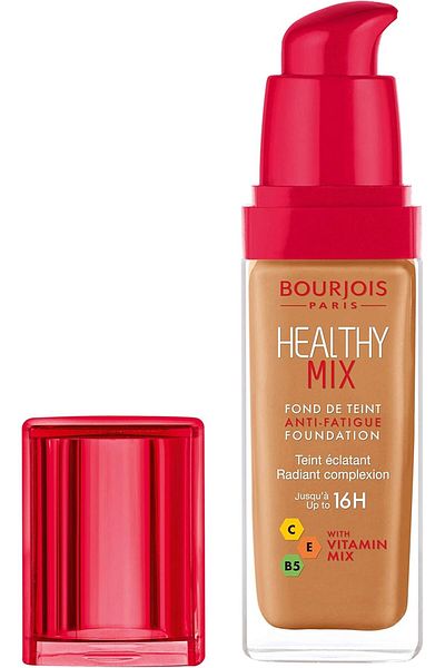 Bourjois Healthy Mix Anti-Fatigue by Bourjois. Foundation, Caramel, All Skin Types