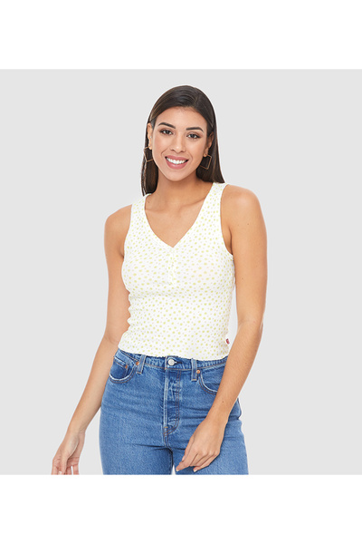 Levi's Multicolor Schoolyard Daisy Sunny Cream For Women