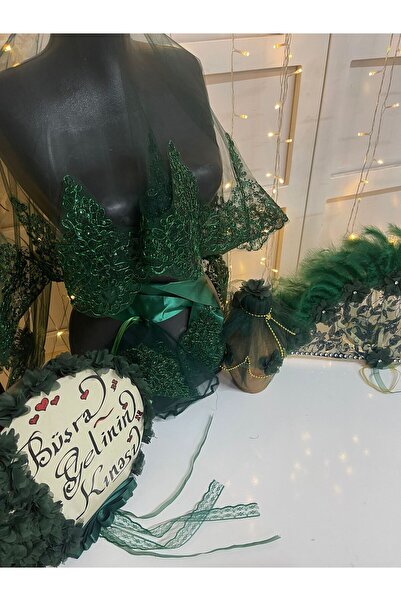 gelinaksesuari Gelin seti isimli gelin def gelin yelpaze testi duvak 4lü set