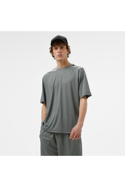 United 4 UNITED4 Erkek Gri Antrenman T-Shirt