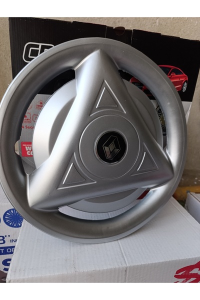 Renault 12 Toros 13 Renault Toros Jant Görünümlü 3 Kol Yeni Model Jant Kapağı Takımı 4 LÜ Set ( logo hediyeli)