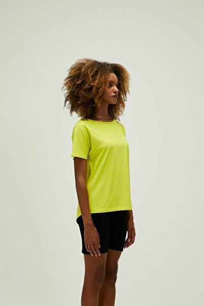 Bad Bear 22.03.07.001-C120 Nidra Women's T-Shirt Yellow
