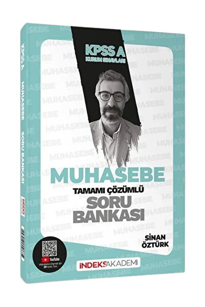 İndeks Akademi KPSS A Grubu Muhasebe Tamamı Çözümlü Soru Bankası - Sinan Öztürk