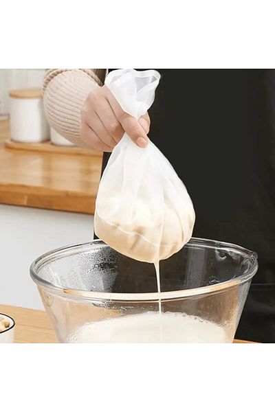 dukart Home Wide Mouth Ultra-Fine Strainer, Small Size, Milk Strainer, Vegetable Strainer, Yogurt Strainer