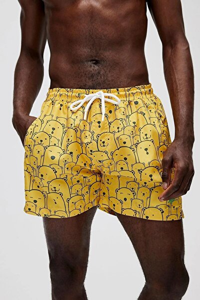 Bad Bear 21.01.09.011-c25 Whacabear Erkek Deniz Şortu