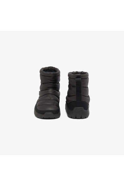 Lacoste Serve Slipper Mid Kadın Siyah/Siyah Bot
