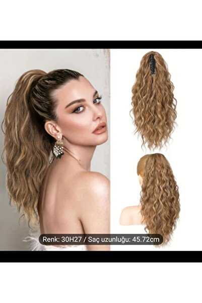 Handmade culoare miere, plină de volum, practică, nouă generație, păr natural...