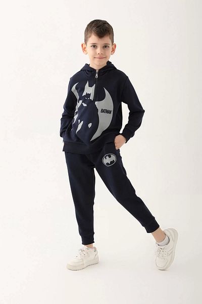 Batman Σετ αθλητικής φόρμας για αγόρι - Navy Blue
