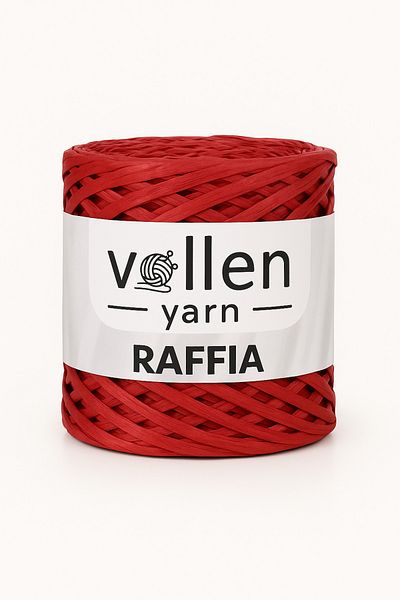 vollen yarn Premium 200Gr Raffia Rope, Raffia Paper Rope, Raffia Rope, Bag Rope, Supla Rope, Raffia, Red