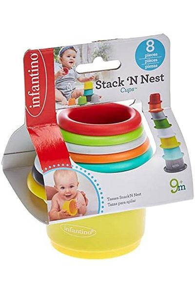 NEXIFY Stack'N Nest Cups |Baby Activity , Learning & Developing Toys|, M