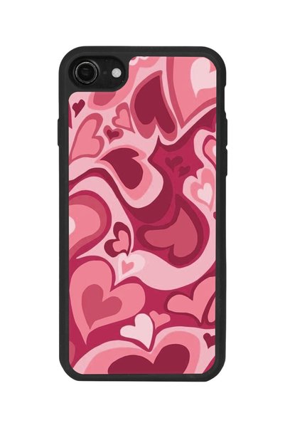 BGAKSESUAR Apple iPhone 7 Compatible Matte Black Case – Soft Silicone, Protec...