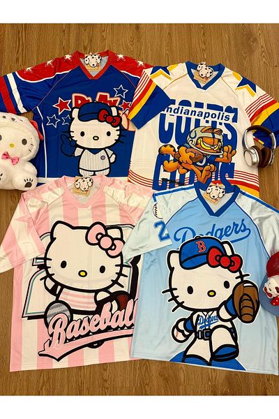 Gofeel Garfield Cute Jersey Oversize Jersey