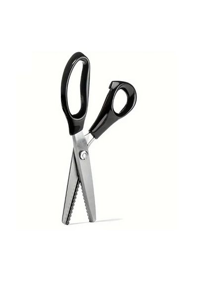 Chainer Professional Stainless Steel Scissors,Serrated Scissors4Tailoring,Fabric&Leather Cutting