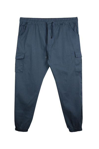 tambattal Large Size Lycra Jogger Gabardine Trousers