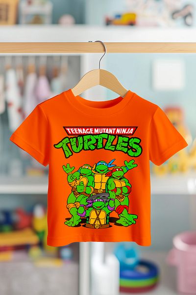 BookOrBook Ninja Turtles 100% Cotton Premium Quality Kids T-Shirt