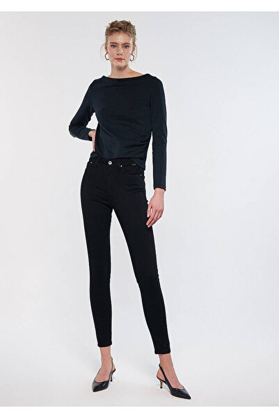 Mavi Serenay Gold Shape Siyah Kadın Jean Pantolon M100980-35248