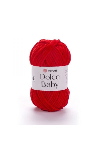 Yarnart Dolce Baby - Velvet, Baby Hand Knitting Thread Red-748