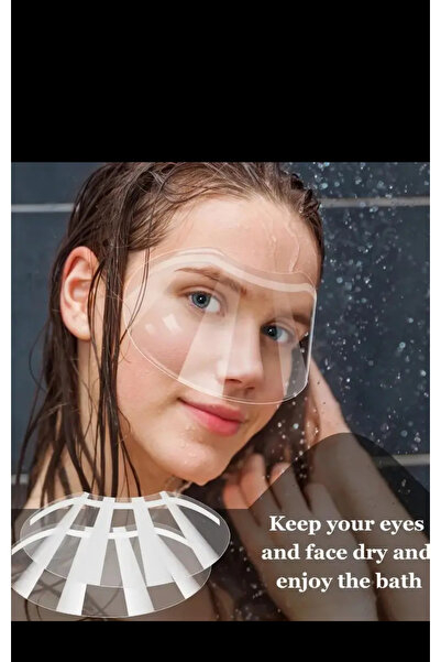 Marmara Kuaforler Icin Vagceilmezsac Kesim Esnasinda Yuz Koruyucu 10 Adet Sudan Kıldan Seffaff Unisex