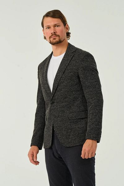 Bonesti Мъжко яке Slim Fit Black